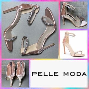 NIB MSRP $165 Pelle Moda Frisk Embellished Sandal Women's Size 8.5
